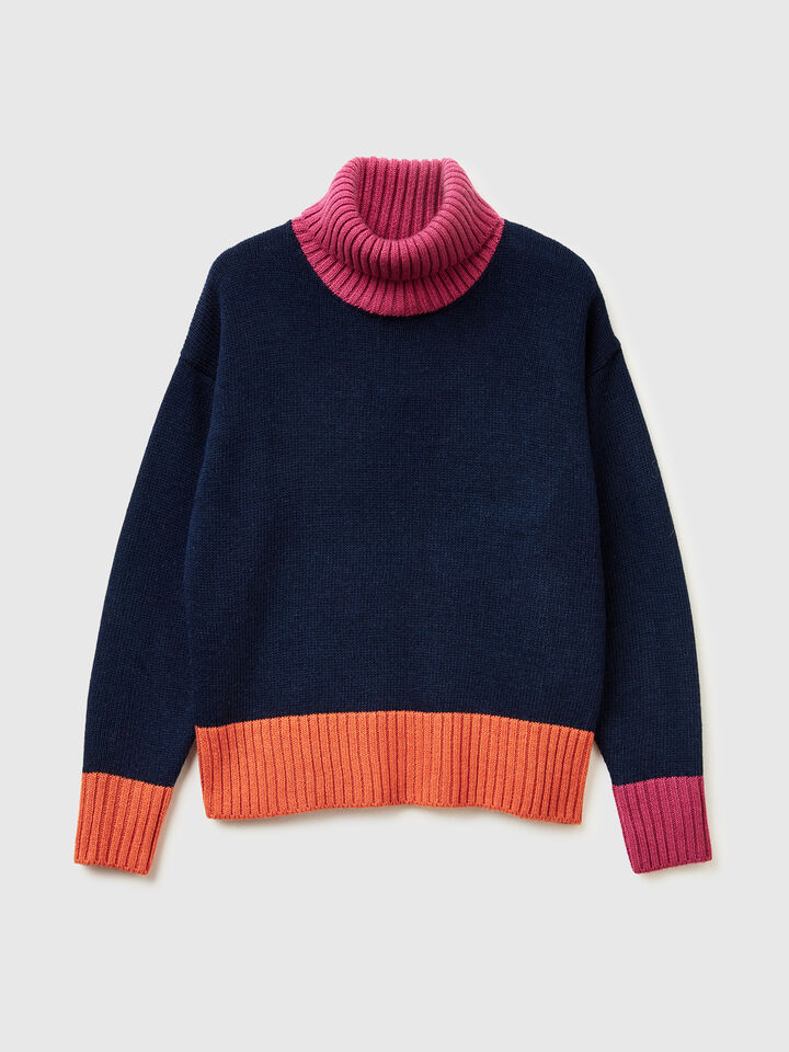 TURTLE NECK SWEATER Women image number 5